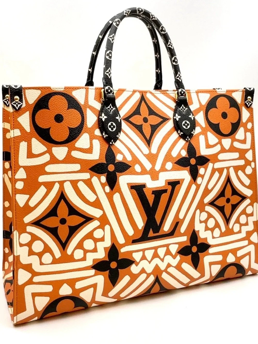 Louis Vuitton Crafty Monogram Giant Cream Caramel Onthego GM